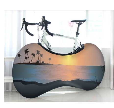 Bicycle protective cover bicycle cover Indoor anti-dirty anti-sand bicycle tire dust cover storage bag - Blue Force Sports