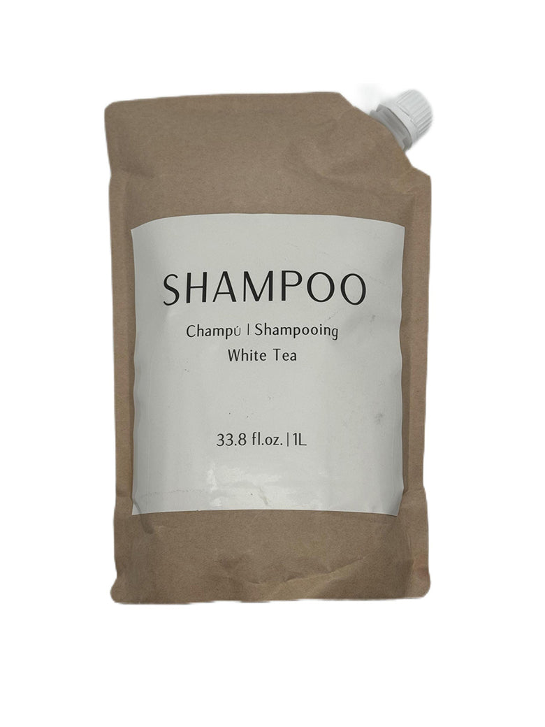 BIOCORN Shampoo Refills Recyclable Paper Bag (33.8oz/1000ml, 4 or 8 Pack)