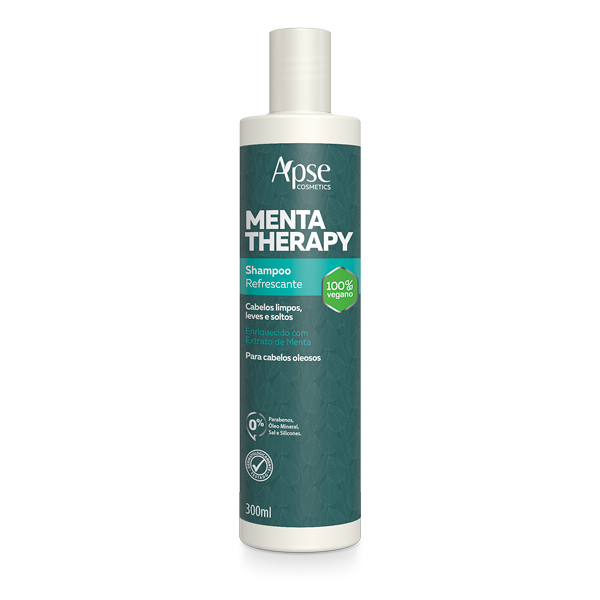 Apse Cosmetics - Refreshing Mint Therapy Shampoo 10.14 fl oz