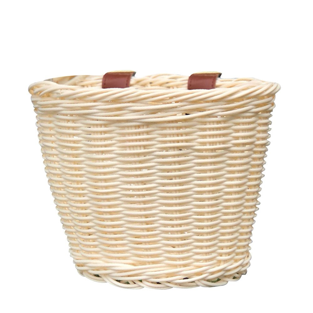 Arvbitana Rattan Bicycle Baskets, Firm Bicycle Bag, Balance Car Scooter Basket Cycling Accessories