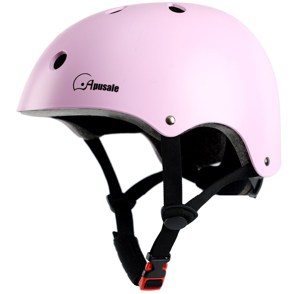 Apusale Kids Bike Helmet, for Scooter Skateboard Cycling Roller Skating, Adjustable Size