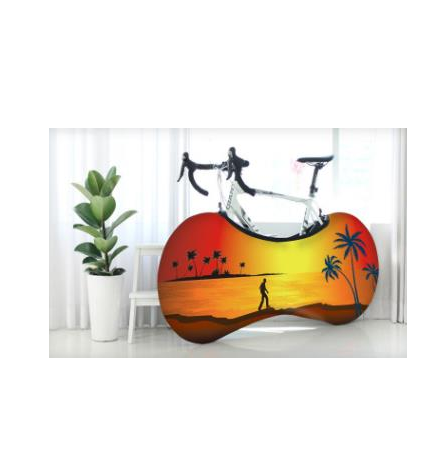 Bicycle protective cover bicycle cover Indoor anti-dirty anti-sand bicycle tire dust cover storage bag - Blue Force Sports