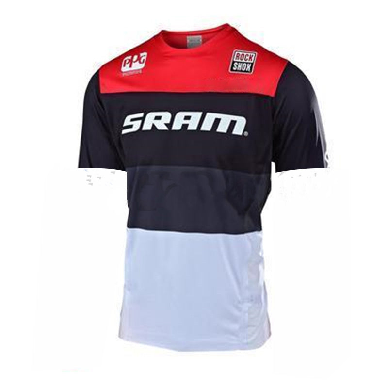 Short-Sleeved Bib Cycling Jersey Suit - Blue Force Sports