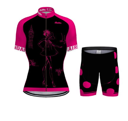 Summer SKY Short-sleeved Bib Cycling Jersey - Blue Force Sports