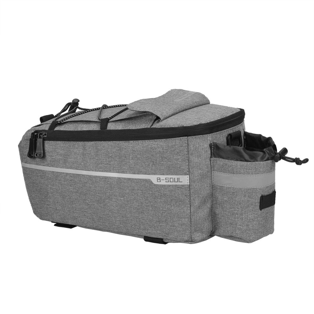 Zhongxinda Bicycle Bag Insulated Trunk Cooler Pack Cycling Bicycle Rear Rack Storage Luggage Pouch Reflective MTB Bike Pannier Shoulder Bag