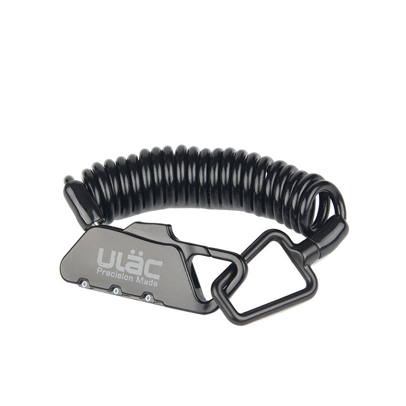 Universal Anti Theft Code Lock Rope for Motorcycle Helmet - Blue Force Sports