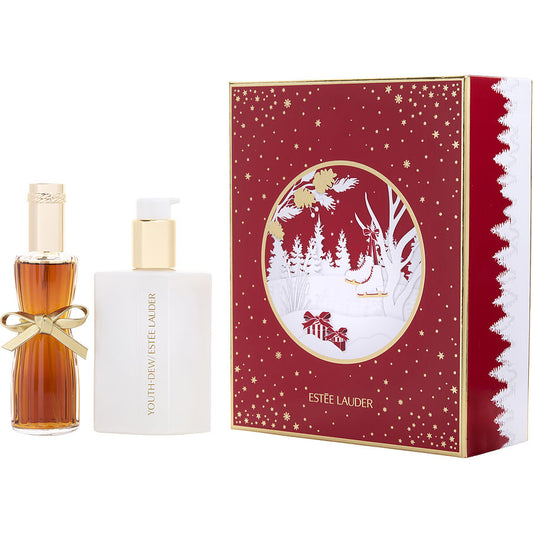 Youth dew by estee lauder eau de parfum spray 2.25 oz & body satin 3.1 oz