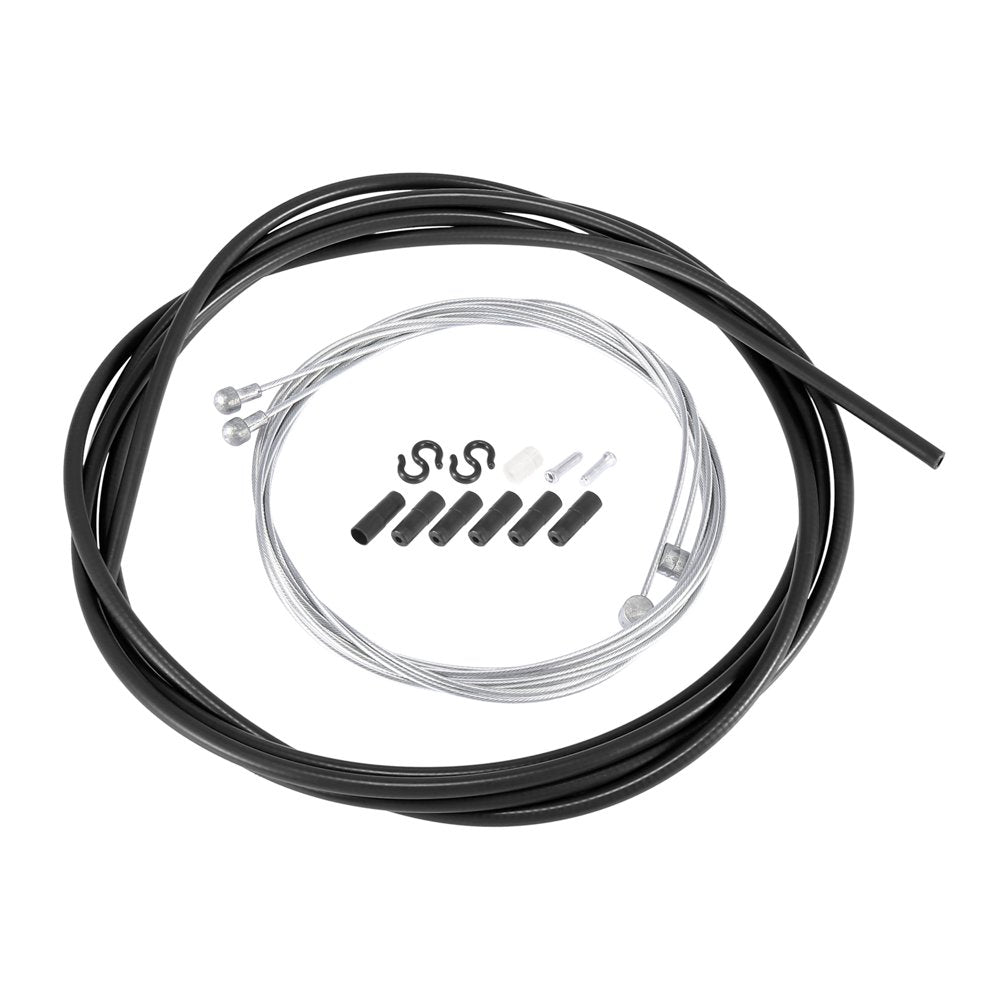 2.5M Bike Inner Brake Cable Wire Housing Kit Mountain Bike Black Universal Replacement Bicycle Inner Brake Cable Housing