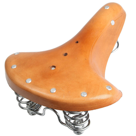 Bicycle leather seat - Blue Force Sports