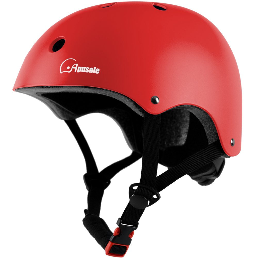 Apusale Kids Bike Helmet, for Scooter Skateboard Cycling Roller Skating, Adjustable Size