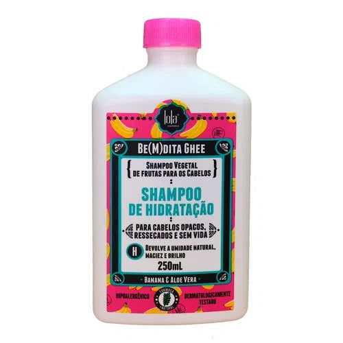 Be(m)dita Ghee Banana and Aloe Vera - Moisturizing Shampoo 250ml - Lola Cosmetics