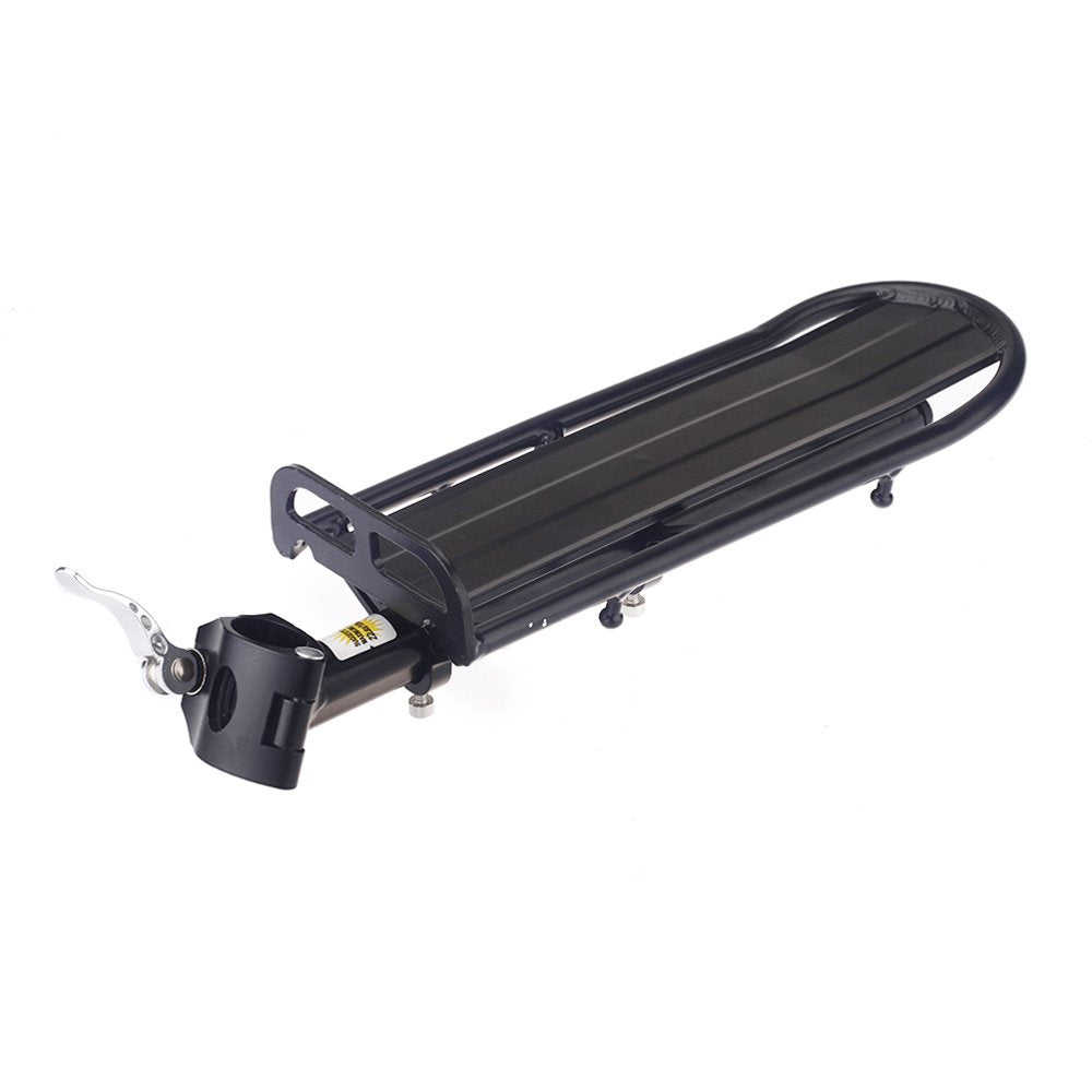 Upanbike Bike Rear Rack Quick Release Clamp Adjustable Length Mountain Bike Luggage Carrier Cargo