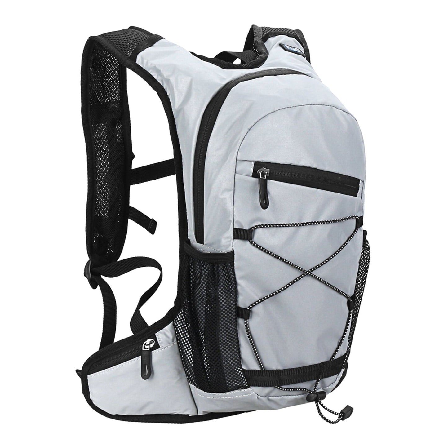 8L High Visibility Reflective Cycling Hydration Backpack Outdoor Sports Running Hiking Backpack Travel Daypack Shoulder Bag