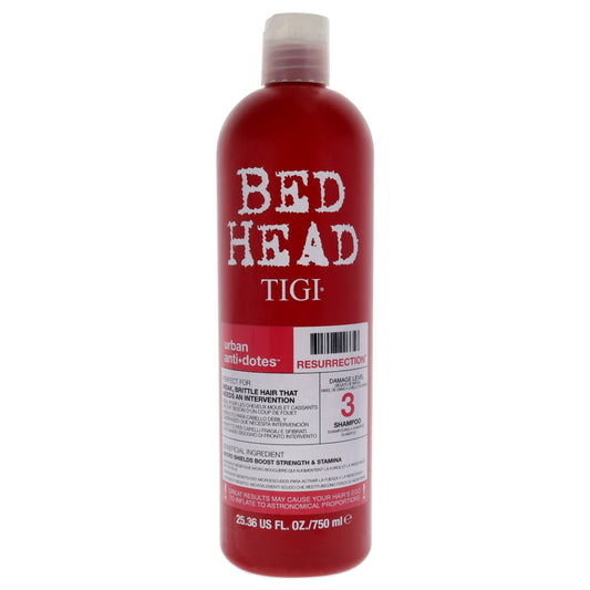 Bed Head Urban Antidotes Resurrection Shampoo by TIGI for Unisex - 25.36 oz Shampoo