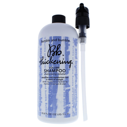 Thickening Shampoo by Bumble and Bumble for Unisex - 33.8 oz Shampoo