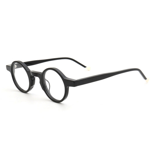 Super Light Retro Plate Round Glasses Frame Men's And Women's - Blue Force Sports