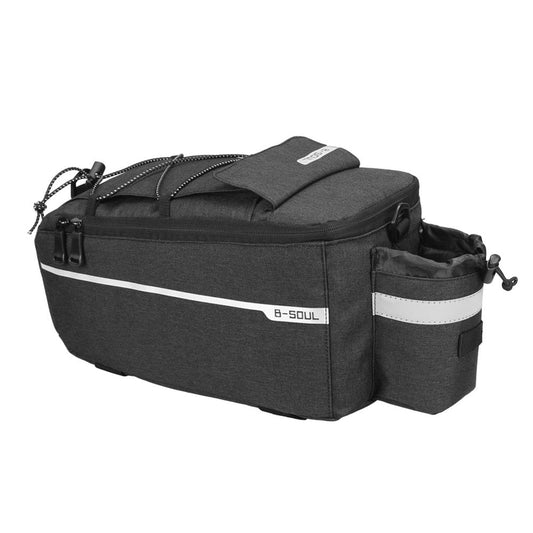 Zhongxinda Bicycle Bag Insulated Trunk Cooler Pack Cycling Bicycle Rear Rack Storage Luggage Pouch Reflective MTB Bike Pannier Shoulder Bag