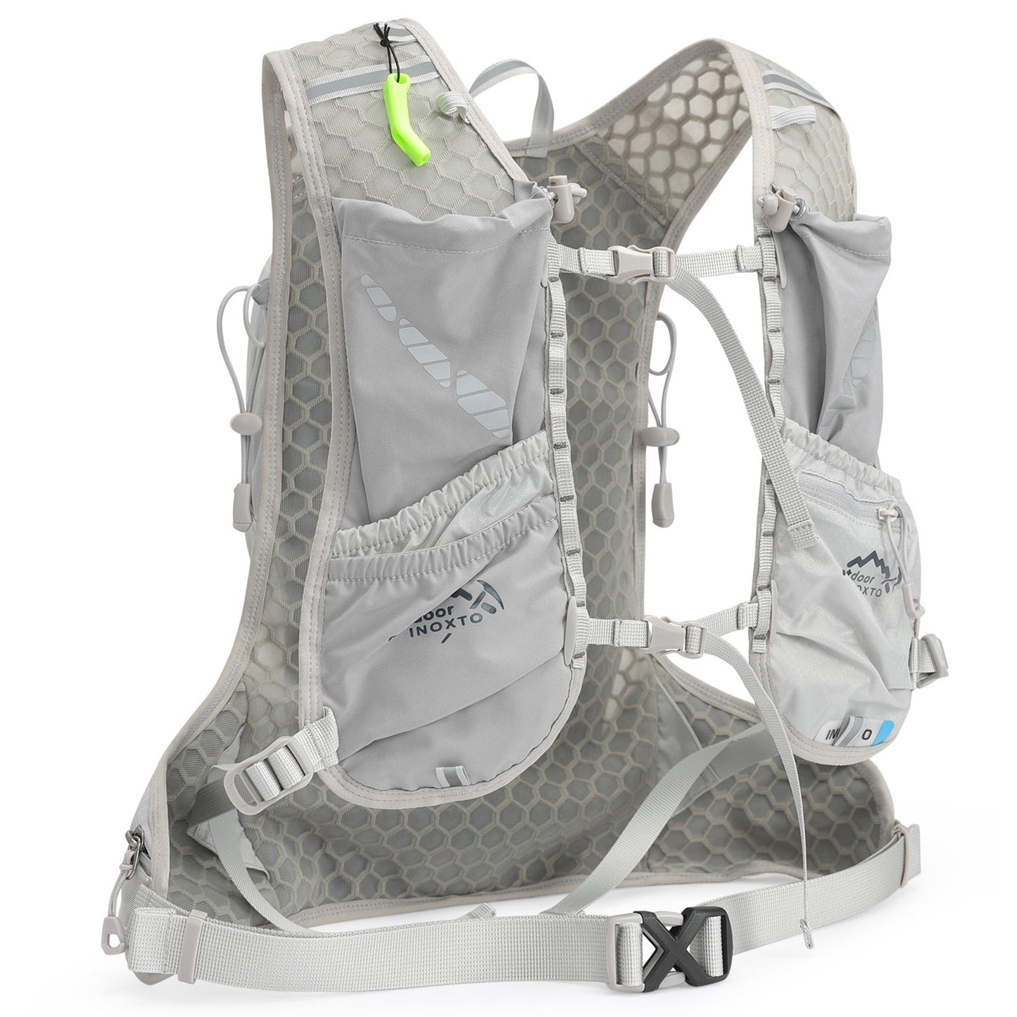 12L Cycling Hydration Backpack Lightweight Riding Vest Pack Backpack for Running Camping Hiking Mountaineering