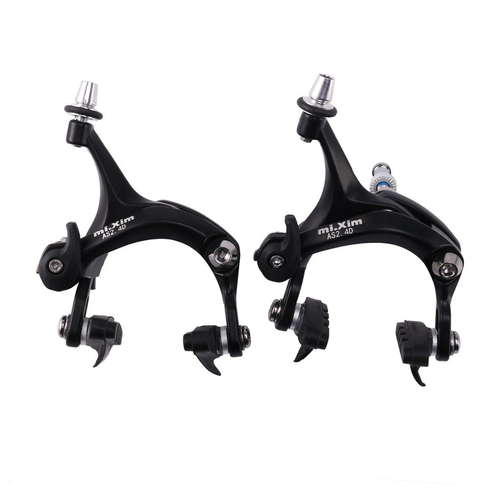 Tycncty Xim Bike Brakes Road Bike C Shape Mechanical Dual-Pivot Brake Set Repair Parts Accessory (1 Pair)